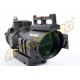 4x32 SCOPE WITH RED / GREEN CROSS AND FIBREOPTICS 4x32 SCOPE WITH RED / GREEN CROSS AND FIBREOPTICS