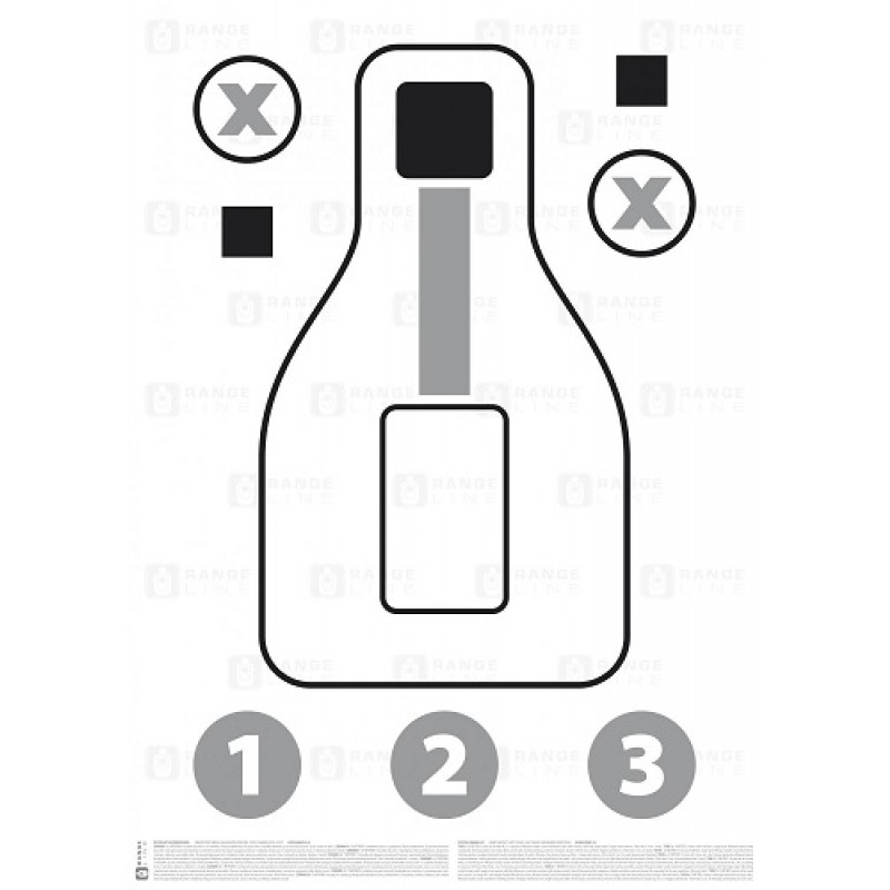 TINTA ANTRENAMENT/CALIFICARE PENTRU PISTOL