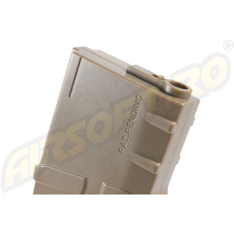 140 BB's MAGAZINE - M16/M4/SR16/CAR 15/M733/L85/GF85/TAVOR (TAN)
