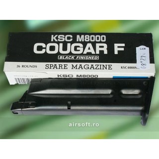 KSC CARICATORE DA 26 PALLINI PER KSC M8000 COUGAR SCARRELLANTE (GBB) KSC CARICATORE DA 26 PALLINI PER KSC M8000 COUGAR SCARRELLANTE (GBB)