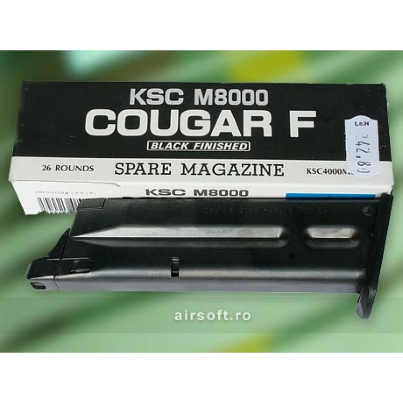 KSC CARICATORE DA 26 PALLINI PER KSC M8000 COUGAR SCARRELLANTE (GBB)