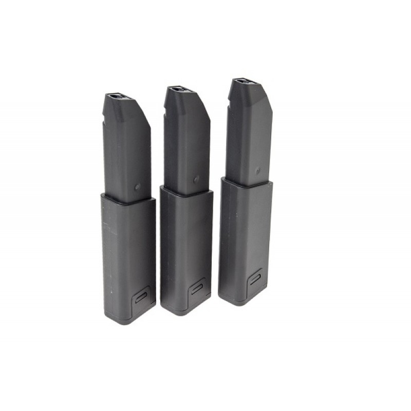 SET DE 3 INCARCATOARE - 95 BILE PT. KRISS VECTOR - AEG - BLACK