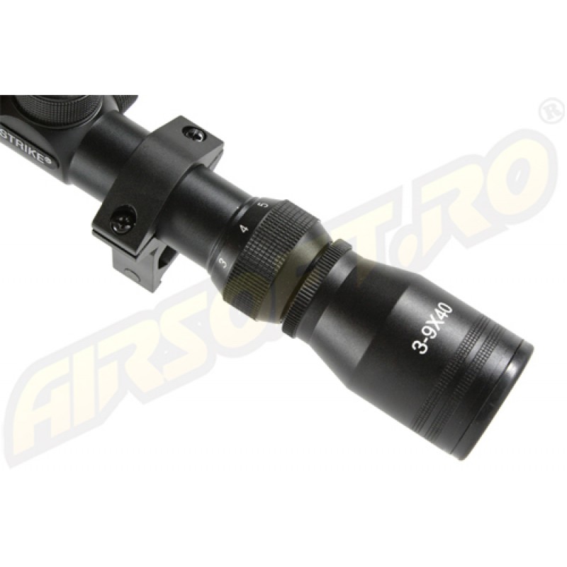 CANNOCCHIALE 3-9X40 + COLLARE MONTAGGIO