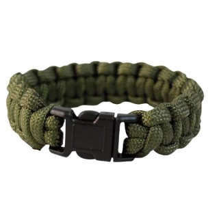 PARACORD - BRATARA SUPRAVIETUIRE 22MM  - OLIV PARACORD - BRATARA SUPRAVIETUIRE 22MM  - OLIV