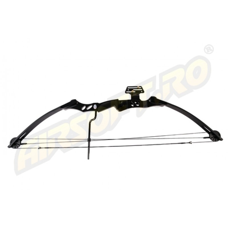 ARC MODEL COMPOUND DIN FIBRA DE STICLA - NEGRU / ARGINTIU