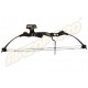 ARC MODEL COMPOUND DIN FIBRA DE STICLA - NEGRU / ARGINTIU