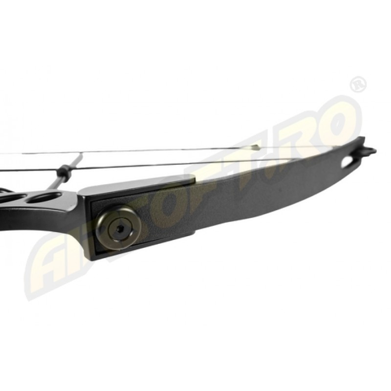 ARC MODEL COMPOUND DIN FIBRA DE STICLA - NEGRU / ARGINTIU