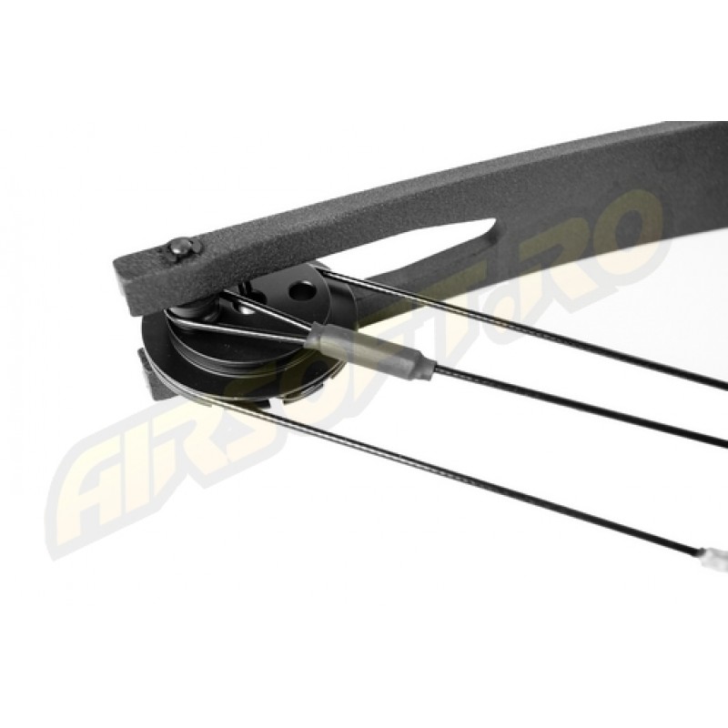 ARC MODEL COMPOUND DIN FIBRA DE STICLA - NEGRU / ARGINTIU