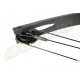 ARC MODEL COMPOUND DIN FIBRA DE STICLA - NEGRU / ARGINTIU