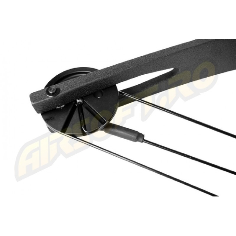 ARC MODEL COMPOUND DIN FIBRA DE STICLA - NEGRU / ARGINTIU