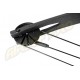 ARC MODEL COMPOUND DIN FIBRA DE STICLA - NEGRU / ARGINTIU