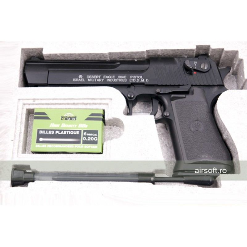 DESERT EAGLE 50AE - METAL SLIDE - SEMI / FULL AUTO - GBB - CO2