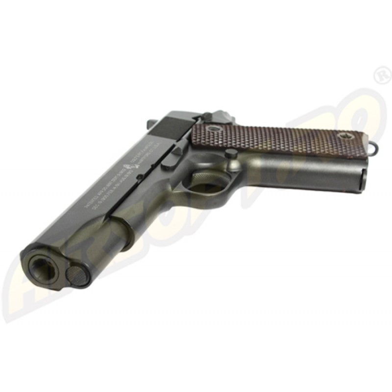 CYBERGUN PISTOLA SOFTAIR COLT M1911 - FULL METAL - SCARRELLANTE - CO2