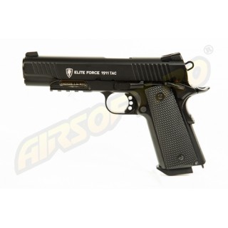 ELITE FORCE 1911 TAC - FULL METAL - GBB - CO2 - BLACK ELITE FORCE 1911 TAC - FULL METAL - GBB - CO2 - BLACK