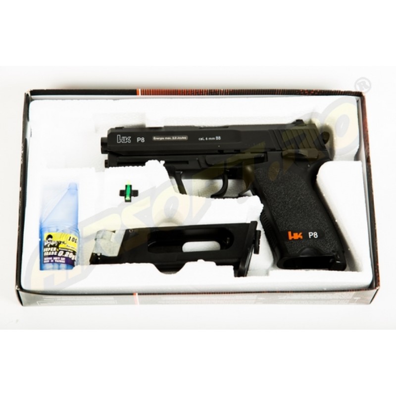 HECKLER KOCH P8 - GNB - CO2 - BLACK