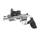 REVOLVER DAN WESSON - MODEL 715 - 6 INCH - SILVER - FULL METAL - GNB - CO2 - LOW POWER SPECIAL VERSION