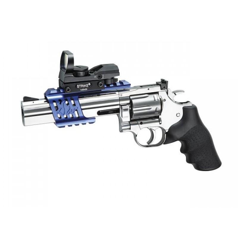 REVOLVER DAN WESSON - MODEL 715 - 6 INCH - SILVER - FULL METAL - GNB - CO2 - LOW POWER SPECIAL VERSION