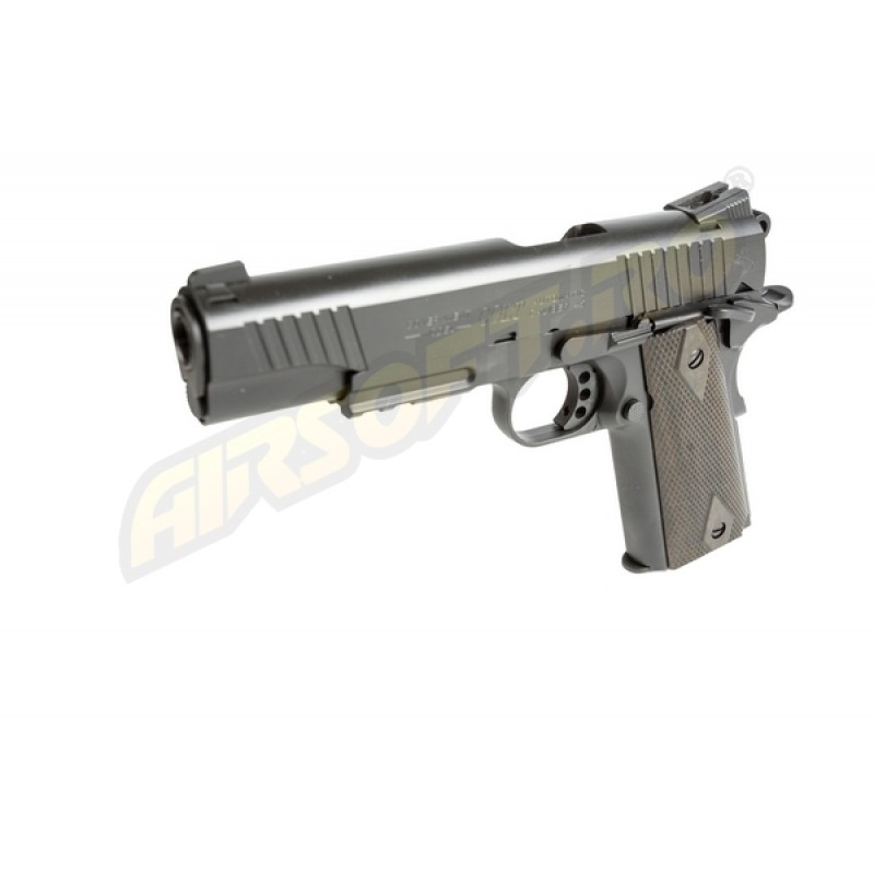 CYBER GUN COLT M1911 RAIL GUN - CO2 - SCARRELLANTE - BLACK MAT