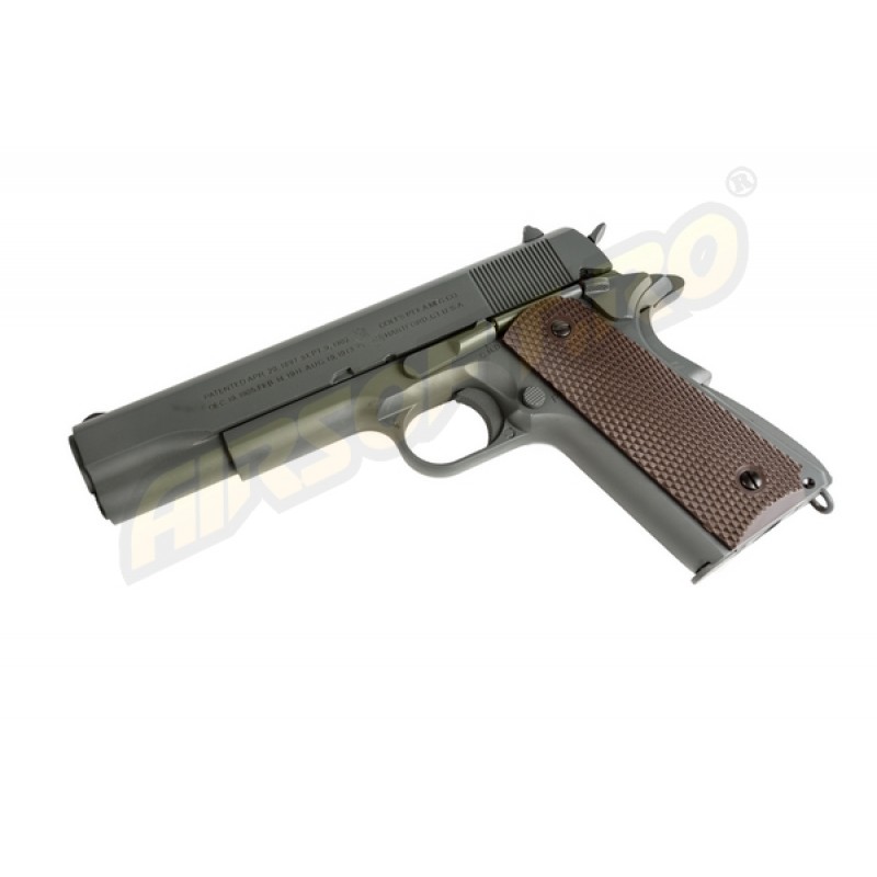 CYBERGUN PISTOLA SOFTAIR COLT 1911 EDIZIONE CENTENARIA - SCARRELLANTE - CO2 - PARKERIZED