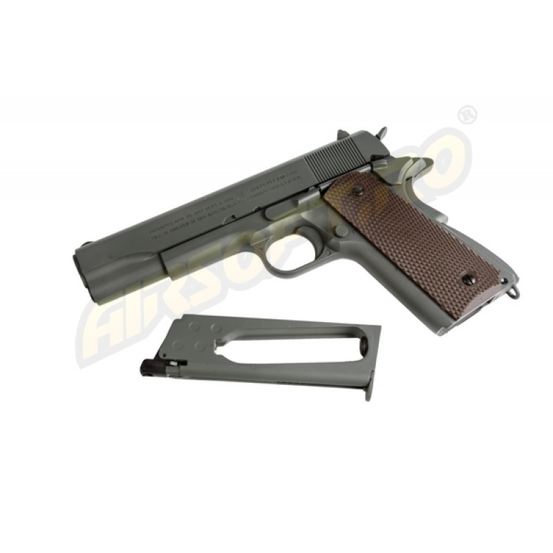 CYBERGUN PISTOLA SOFTAIR COLT 1911 EDIZIONE CENTENARIA - SCARRELLANTE - CO2 - PARKERIZED