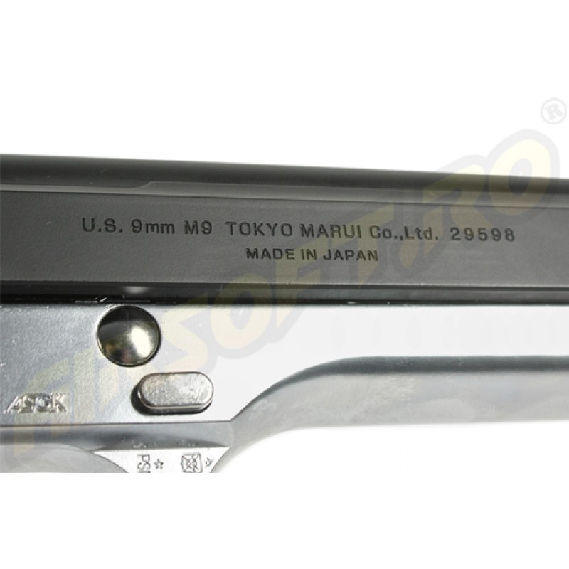 Tokyo Marui M92F Silver Frame Scarrellante