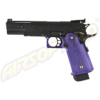 KSC PISTOLA SOFTAIR STI A360 - 5.5 - LONG SLIDE - NERO - A GAS SCARRELLANTE (GBB)