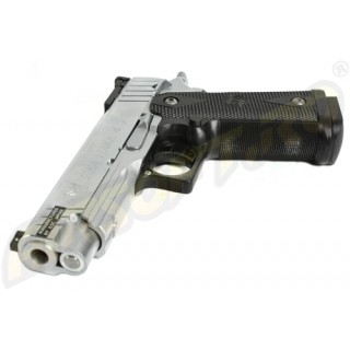 KSC PISTOLA SOFTAIR STI A309 - SEAHAWK - 4.3 - SILVER - SCARRELLANTE (GBB)