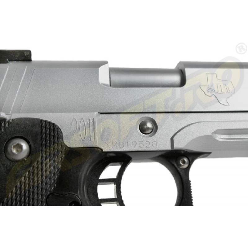 KSC PISTOLA SOFTAIR STI A309 - SEAHAWK - 4.3 - SILVER - SCARRELLANTE (GBB)