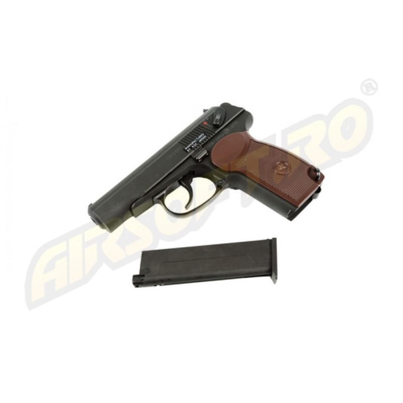 KSC PISTOLA SOFTAIR MAKAROV - SCARRELLANTE (GBB)