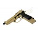 KSC PISTOLA SOFTAIR M93R DESERT SPARTAN - SCARRELLANTE (GBB)