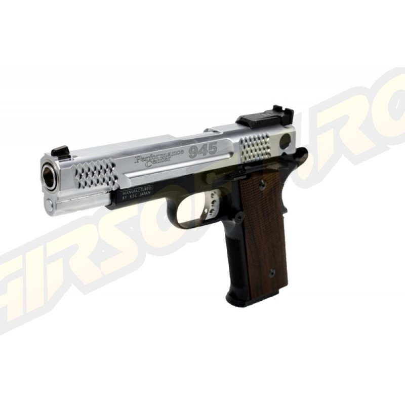 KSC PISTOLA SOFTAIR M945 - DUAL TONE - A GAS SCARRELLANTE (GBB)