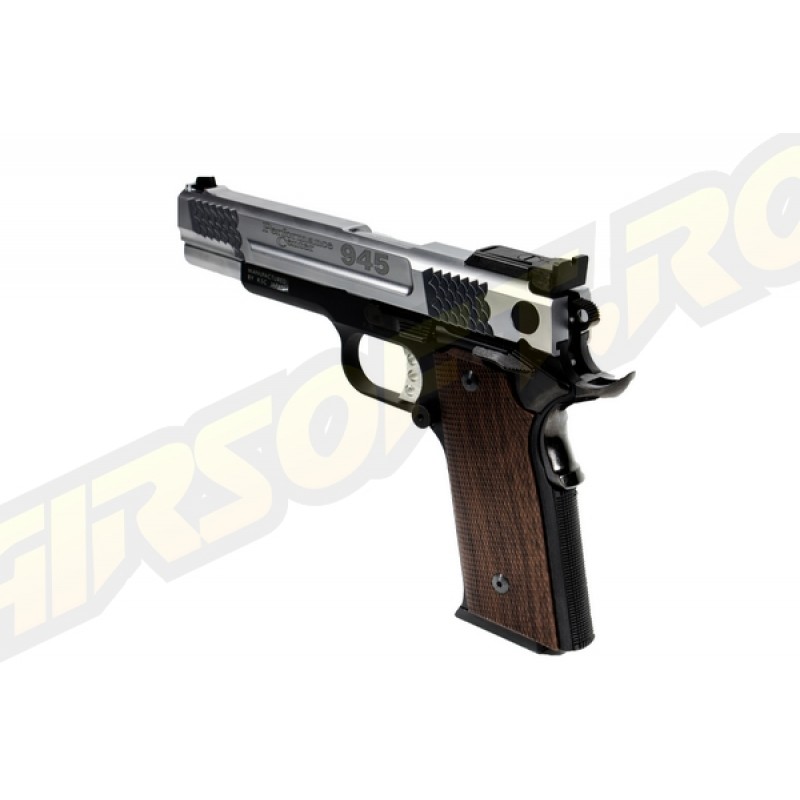 KSC PISTOLA SOFTAIR M945 - DUAL TONE - A GAS SCARRELLANTE (GBB)