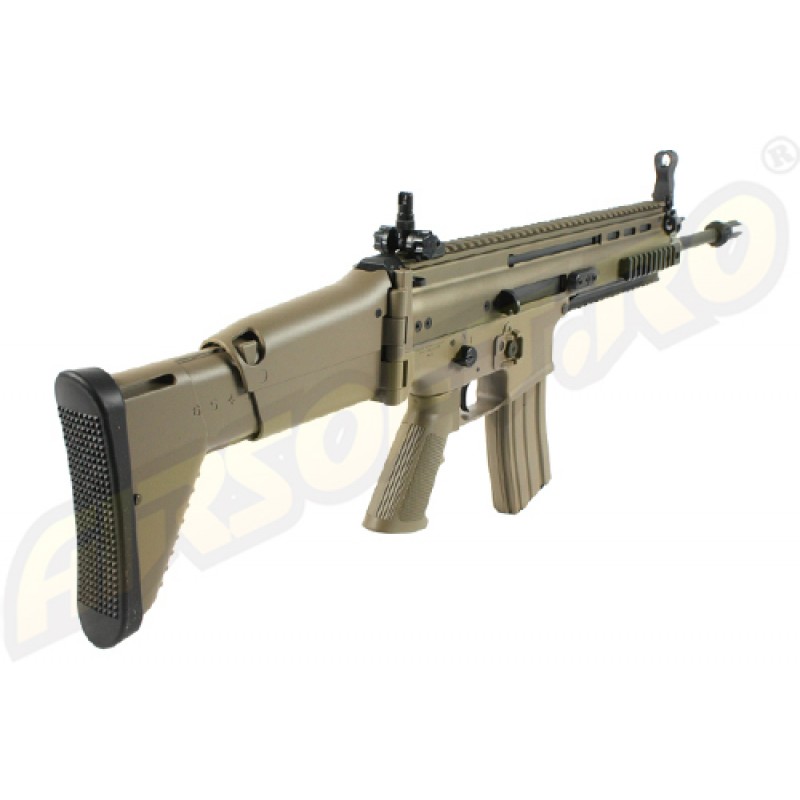 SCAR-L MK.16 MOD.0 - RECOIL SHOCK - NEXT GENERATION - BLOW-BACK - FDE