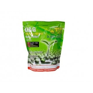 0.20G BB's- 1KG. BIODEGRADABLE- WHITE 0.20G BB's- 1KG. BIODEGRADABLE- WHITE