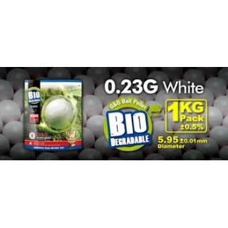 G&G Pallini biodegradabili da 0.23 g - 1 kg. (bianchi) G&G Pallini biodegradabili da 0.23 g - 1 kg. (bianchi)