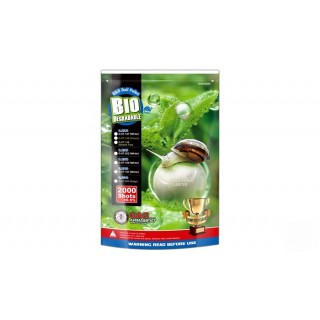 BIODEGRADABLE BB'S 0.33G - 2000 PCS. - GREY BIODEGRADABLE BB'S 0.33G - 2000 PCS. - GREY