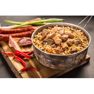 ADVENTURE MENU MISCELA DI CARNE PICANTE CON BULGUR ADVENTURE MENU MISCELA DI CARNE PICANTE CON BULGUR