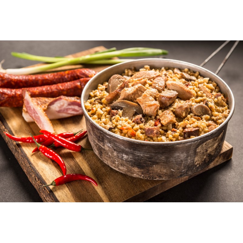 ADVENTURE MENU MISCELA DI CARNE PICANTE CON BULGUR