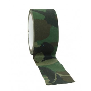 NASTRO ADESIVO CAMUFFAMENTO WOODLAND (10 M)