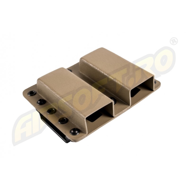 PORT INCARCATOR DUBLU BR - KYDEX - TAN