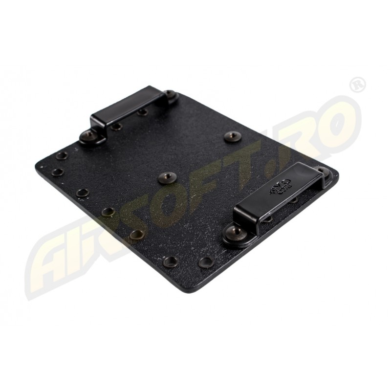 PORT INCARCATOR DUBLU BR - KYDEX - PENTRU CZ SCORPION - BLACK