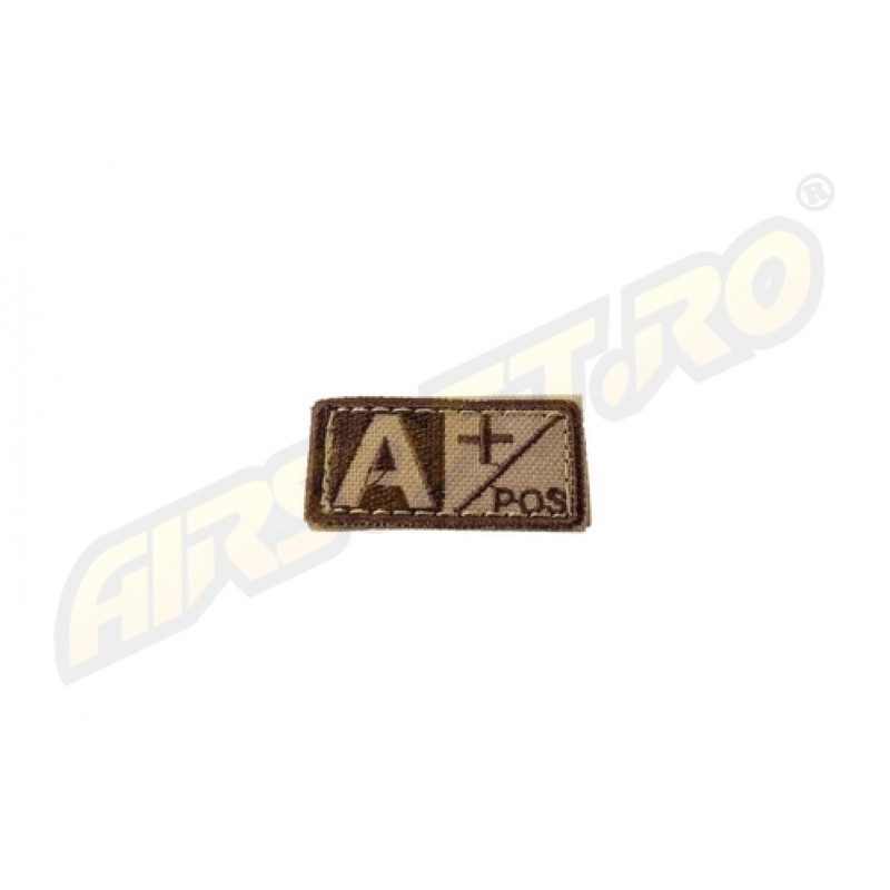 BLOODTYPE PATCH A-POZITIV - TAN