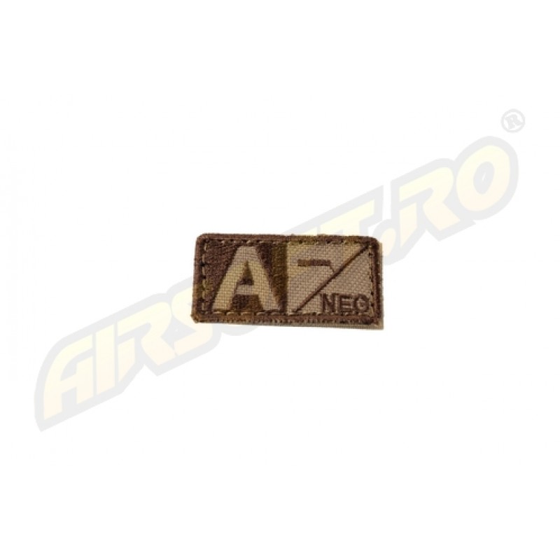 BLOODTYPE PATCH A-NEGATIV - TAN