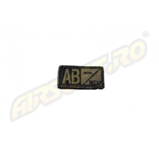 BLOODTYPE PATCH AB-NEGATIVE - OD BLOODTYPE PATCH AB-NEGATIVE - OD