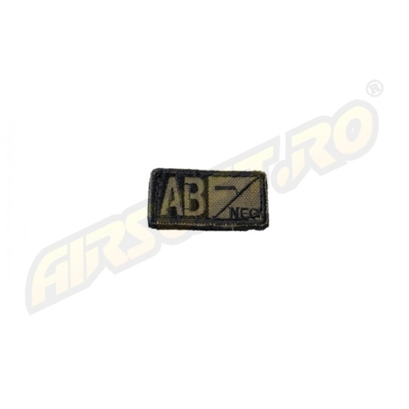 BLOODTYPE PATCH AB-NEGATIVE - OD