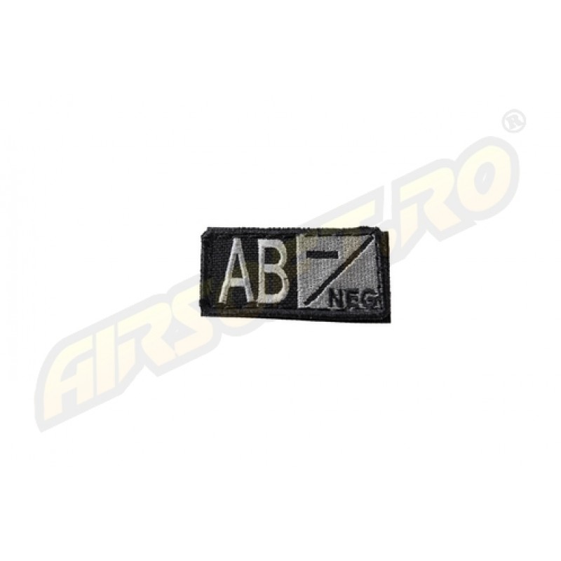 BLOODTYPE PATCH AB-NEGATIVE - FOLIAGE