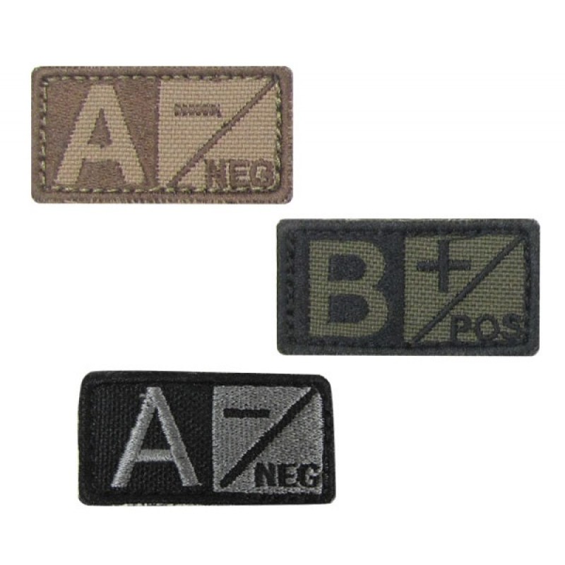 BLOODTYPE PATCH O-POSITIVE - OD