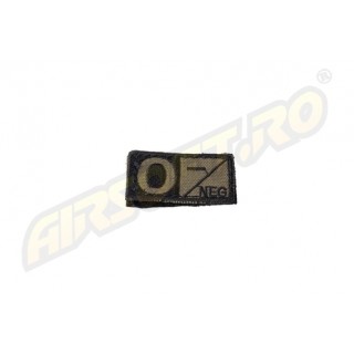 BLOODTYPE PATCH O-NEGATIVE - OD