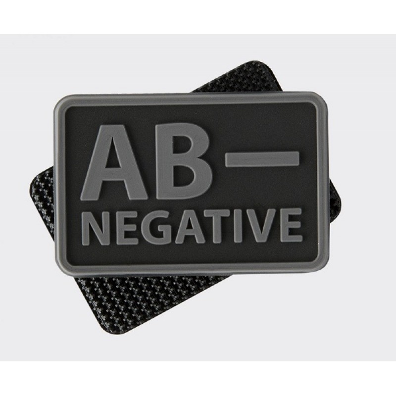 Blood Patch PVC - A POZITIV - BLACK