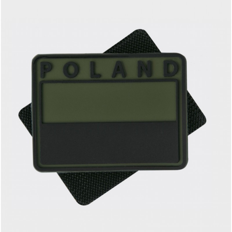 PATCH POLAND - PVC - OLIVE GREEN